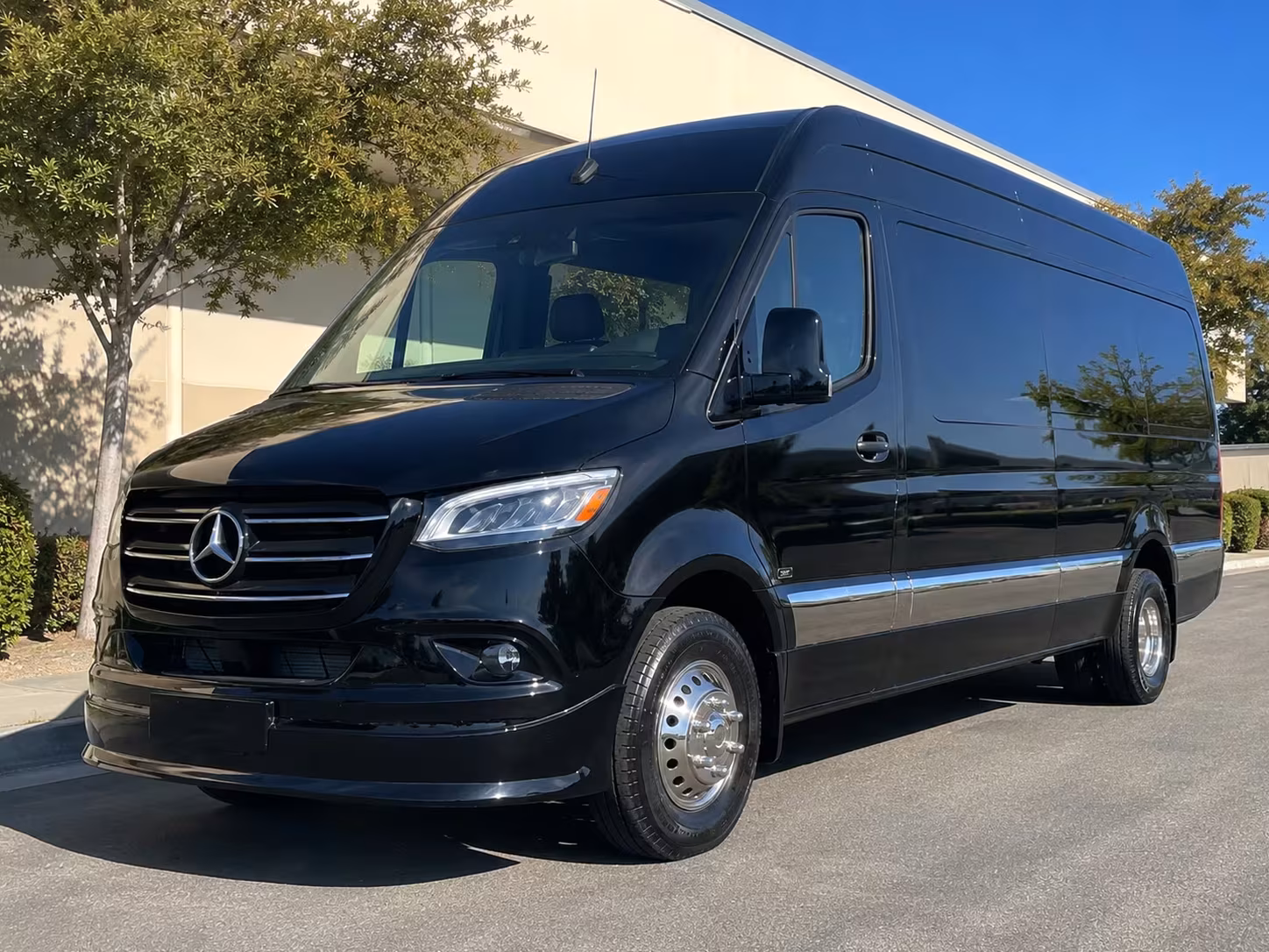 sprinter van with driver