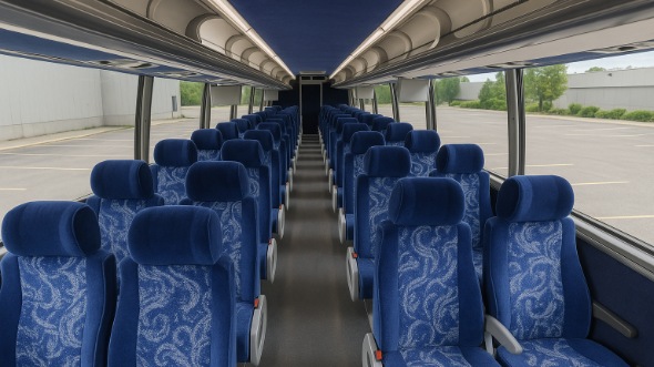 54 passenger charter bus interior staten island