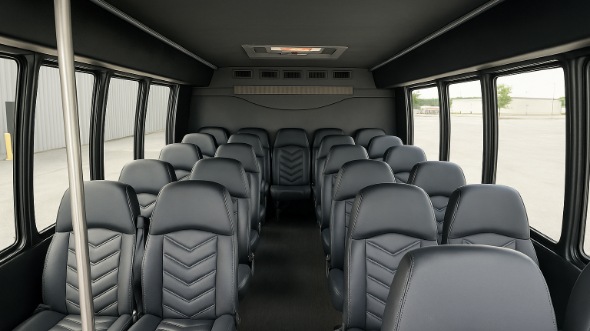 staten island 18 passenger minibus inside