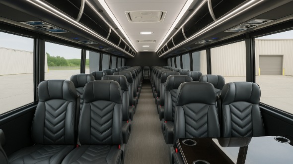 staten island 20 passenger minibus inside