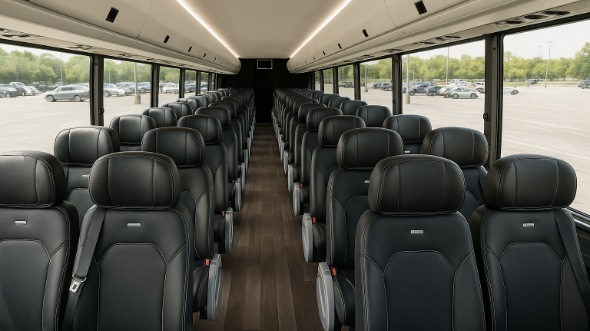 staten island 28 passenger minibus inside