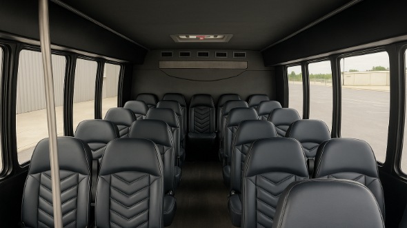 staten island 35 passenger minibus inside