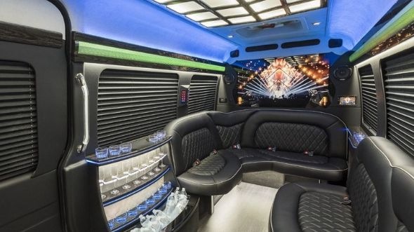 staten island sprinter limo rental inside